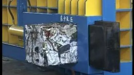 Y81f Horizontal Automatic Aluminum Steel Copper Car Breaker Waste Scrap Metal Recycling Press Baler